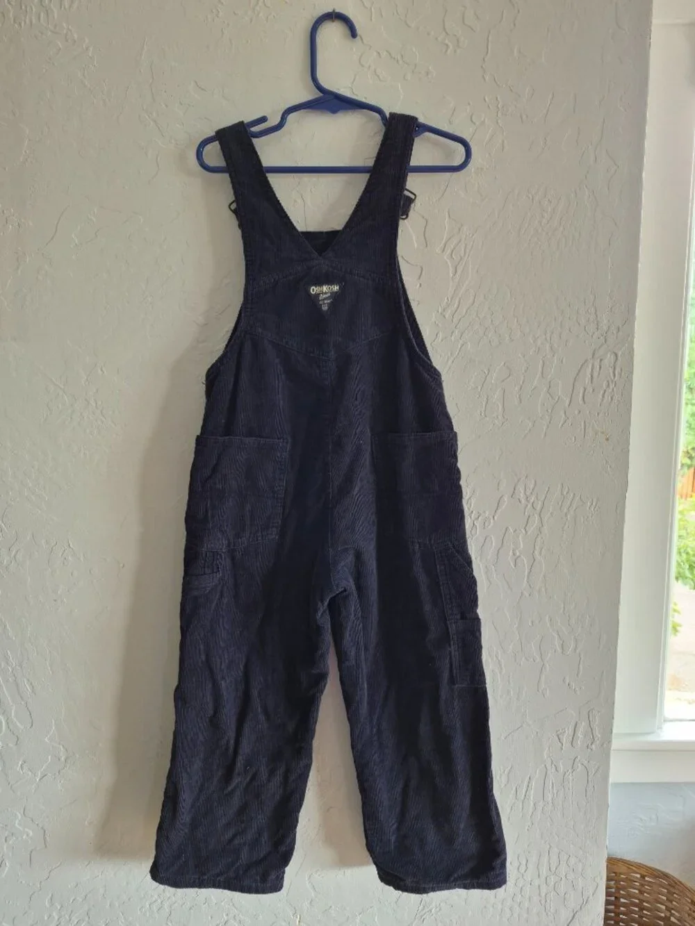 OshKosh B'Gosh Corduroy/Flannel Lined Overalls
